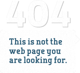 This not the web page you are looking for